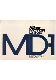 Nikon MD 1 manual. Camera Instructions.